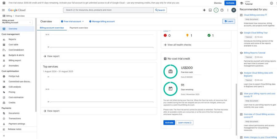 google cloud account for sale